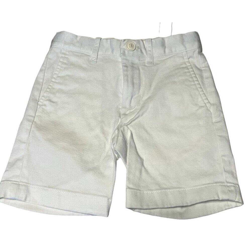 crewcuts Casual Flat Front Boy's Size 4 White Cotton New without Tags Flaws note